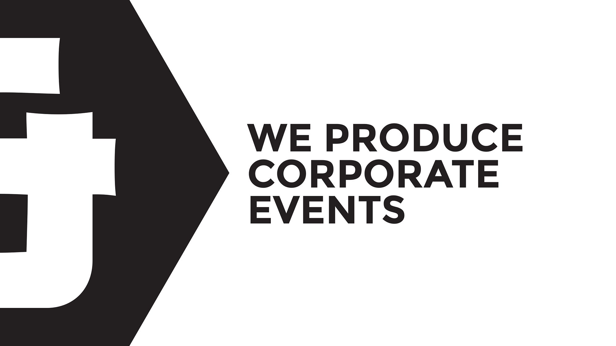 wm&d: We produce corporate events